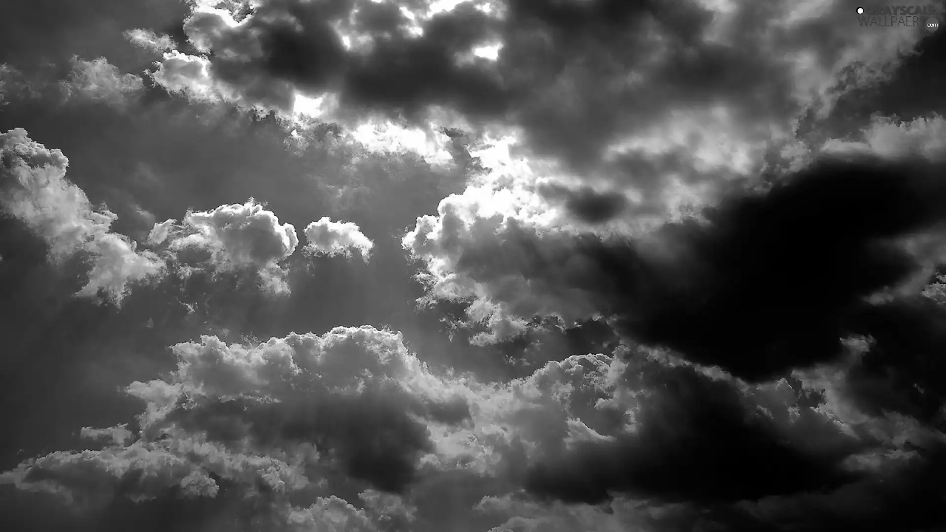 shadow, Sky, clouds