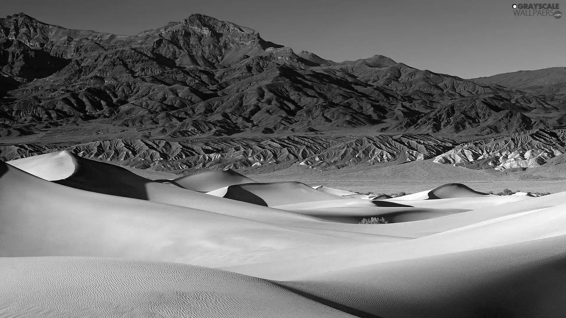 Sky, Mountains, Desert