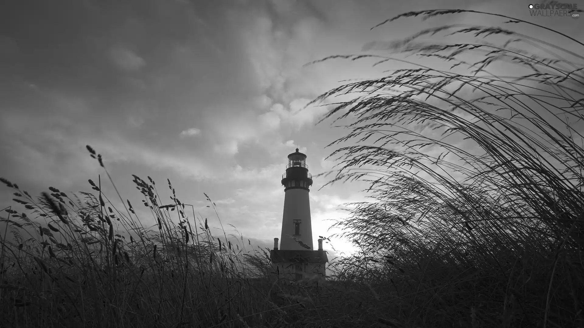 Lighthouse, Red, Sky, maritime