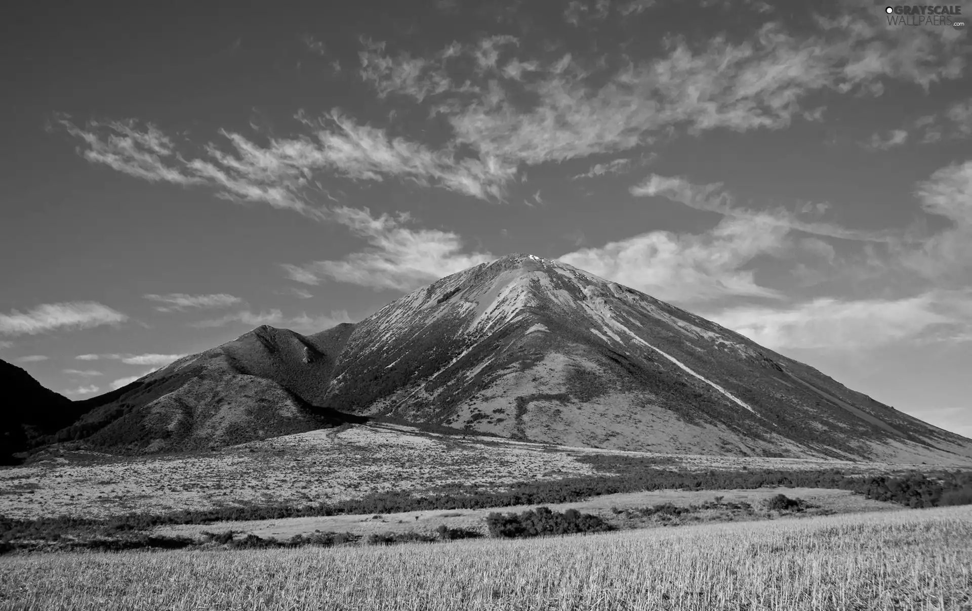 Mountains, Sky