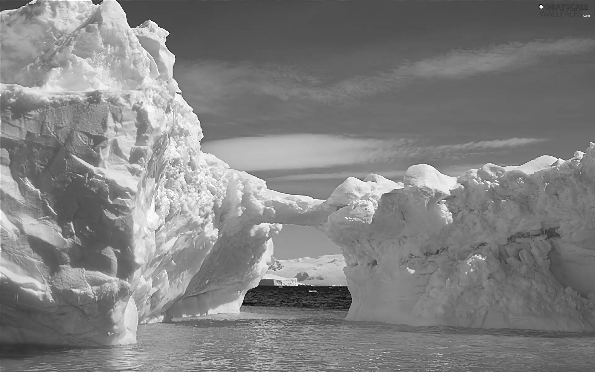 Sky, Iceberg, Ocean