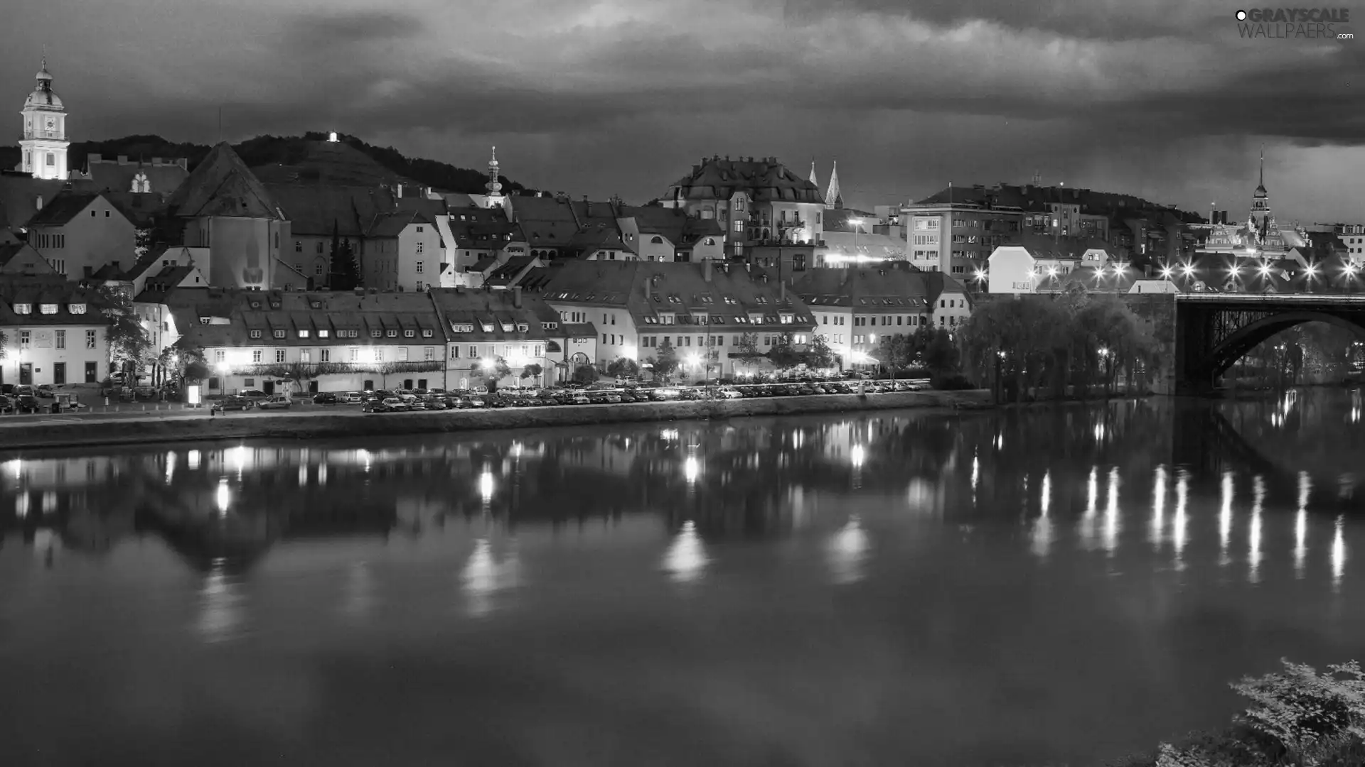 Slovenia, Maribor, Night