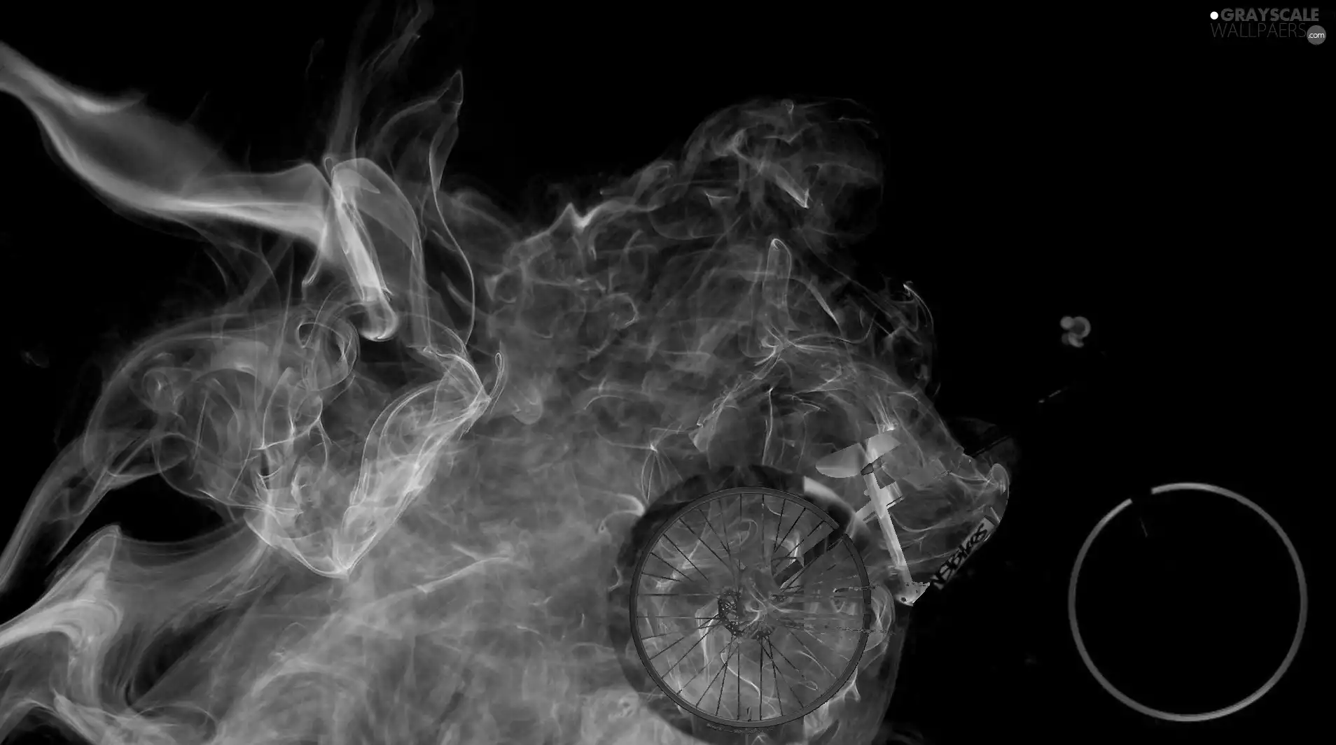 Bike, smoke
