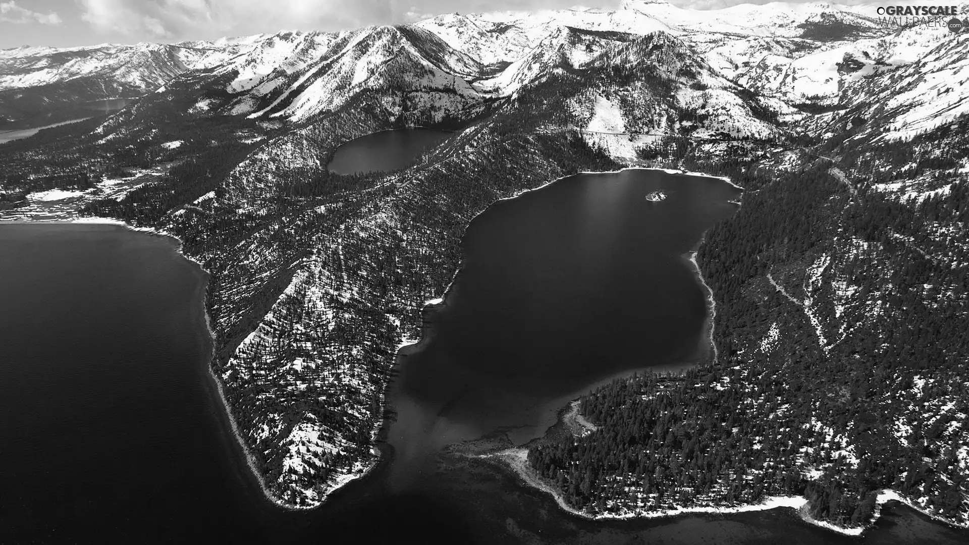 snow, Mountains, Gulf