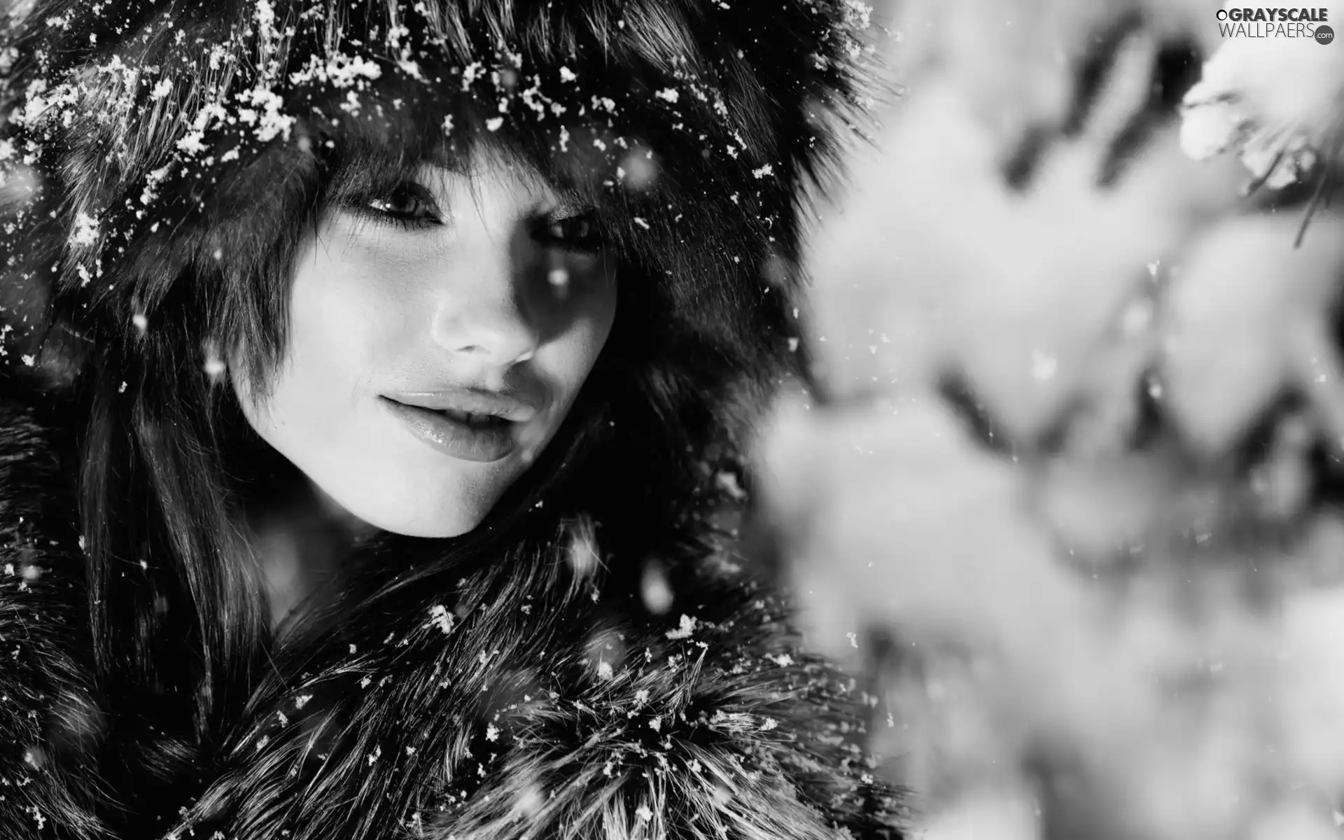 snow, Women, Hat