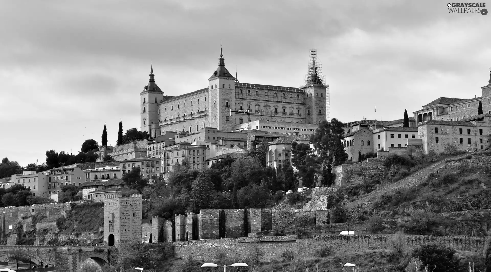 Spain, palace, Toledo