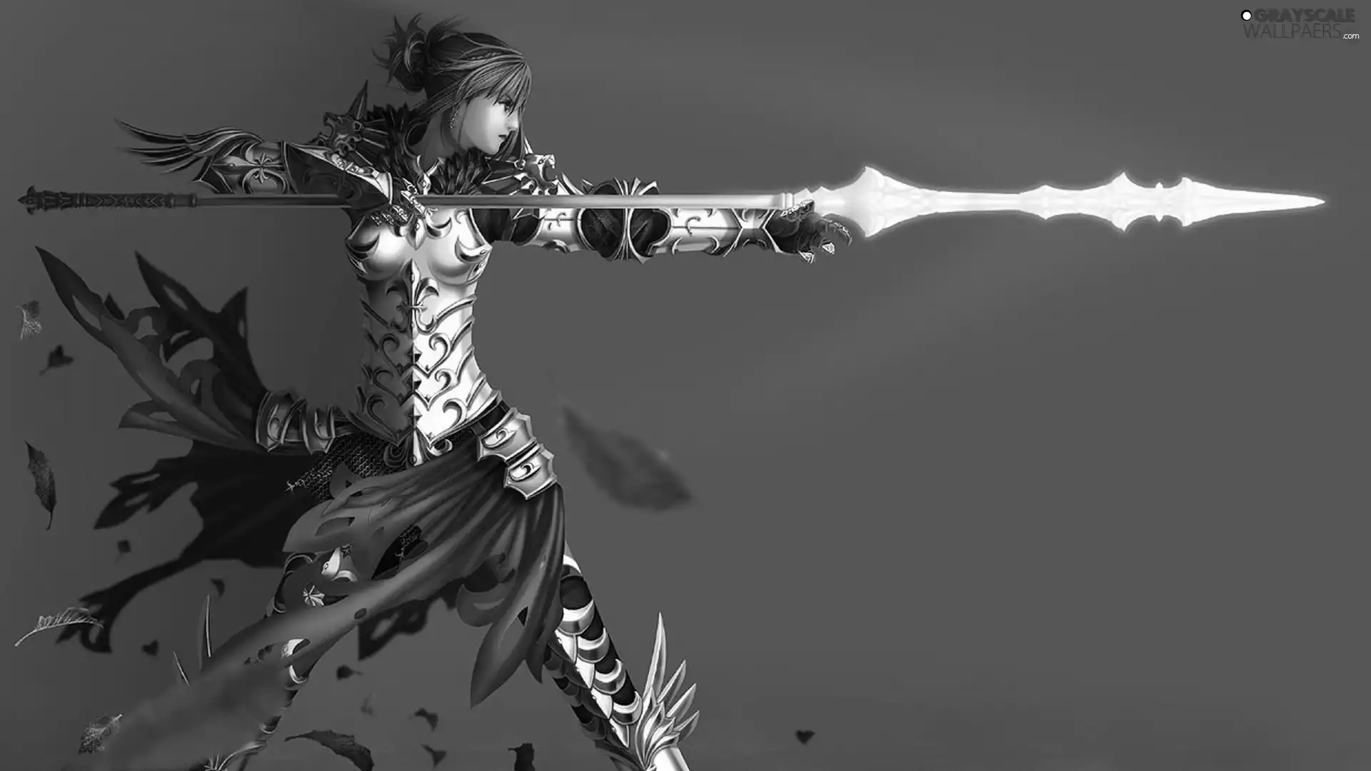 warrior, spear