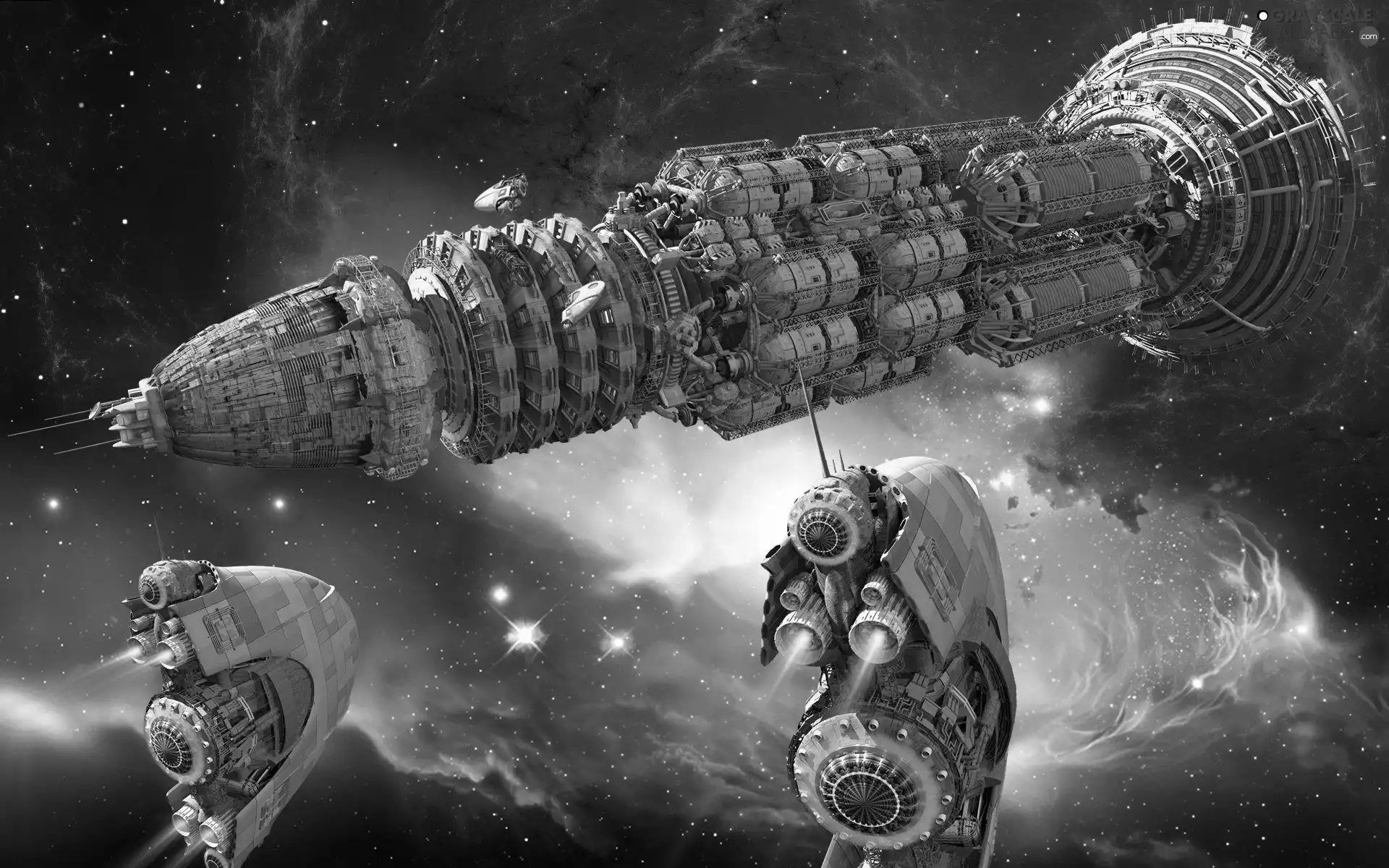 vehicles, Planets, star, space