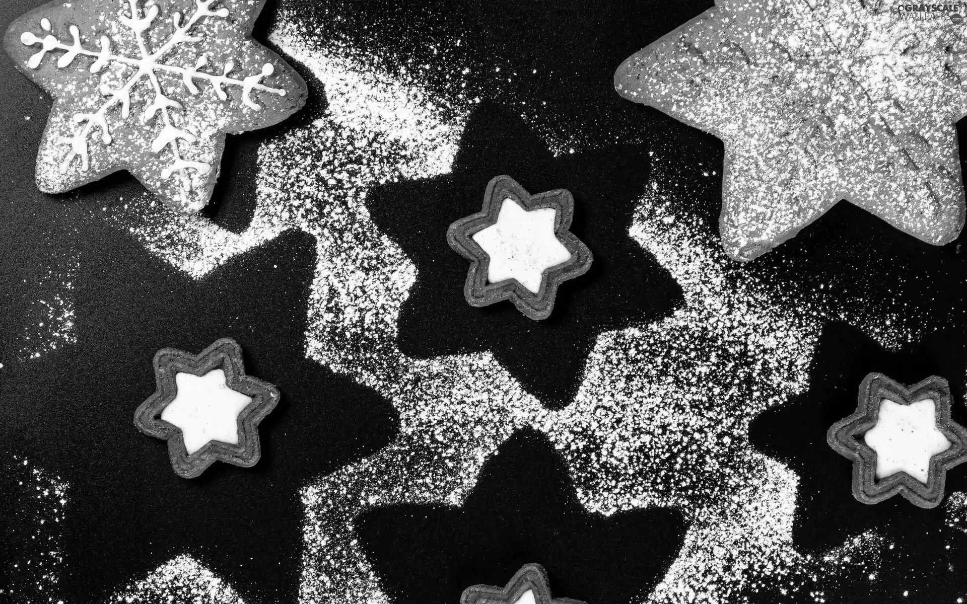 Stars, Cookies, ginger
