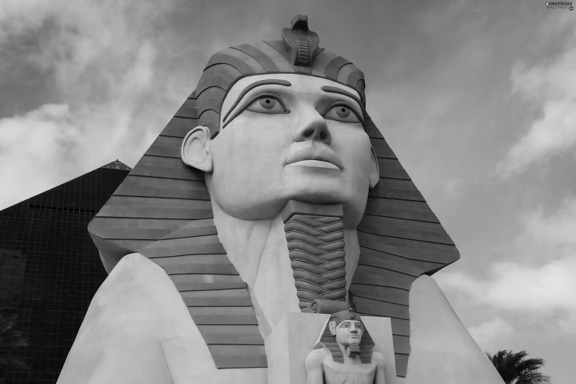 Statue monument, Sphinx