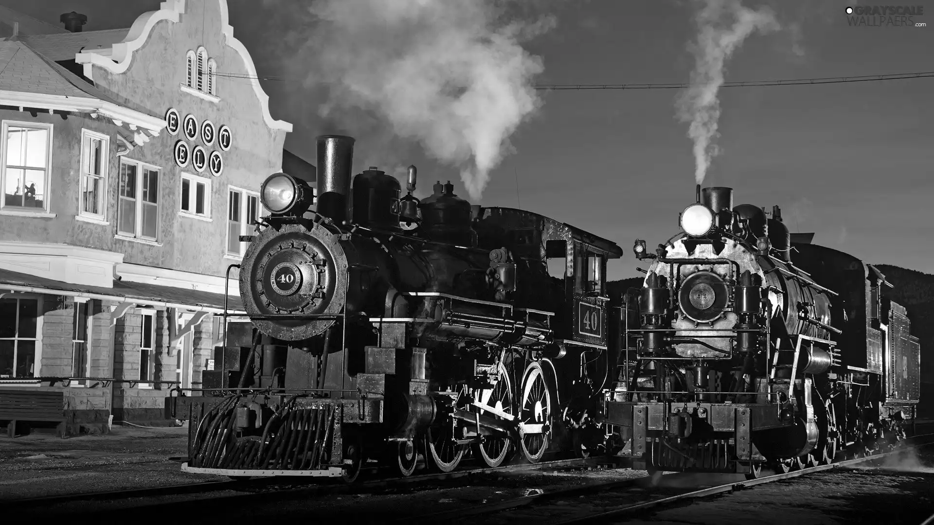 locomotives, steam