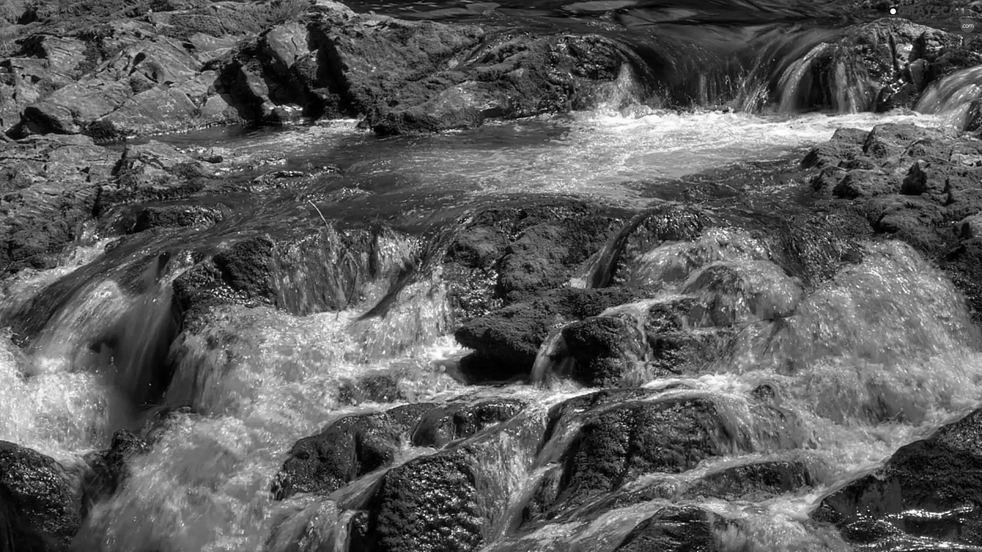 Stones, tear, River