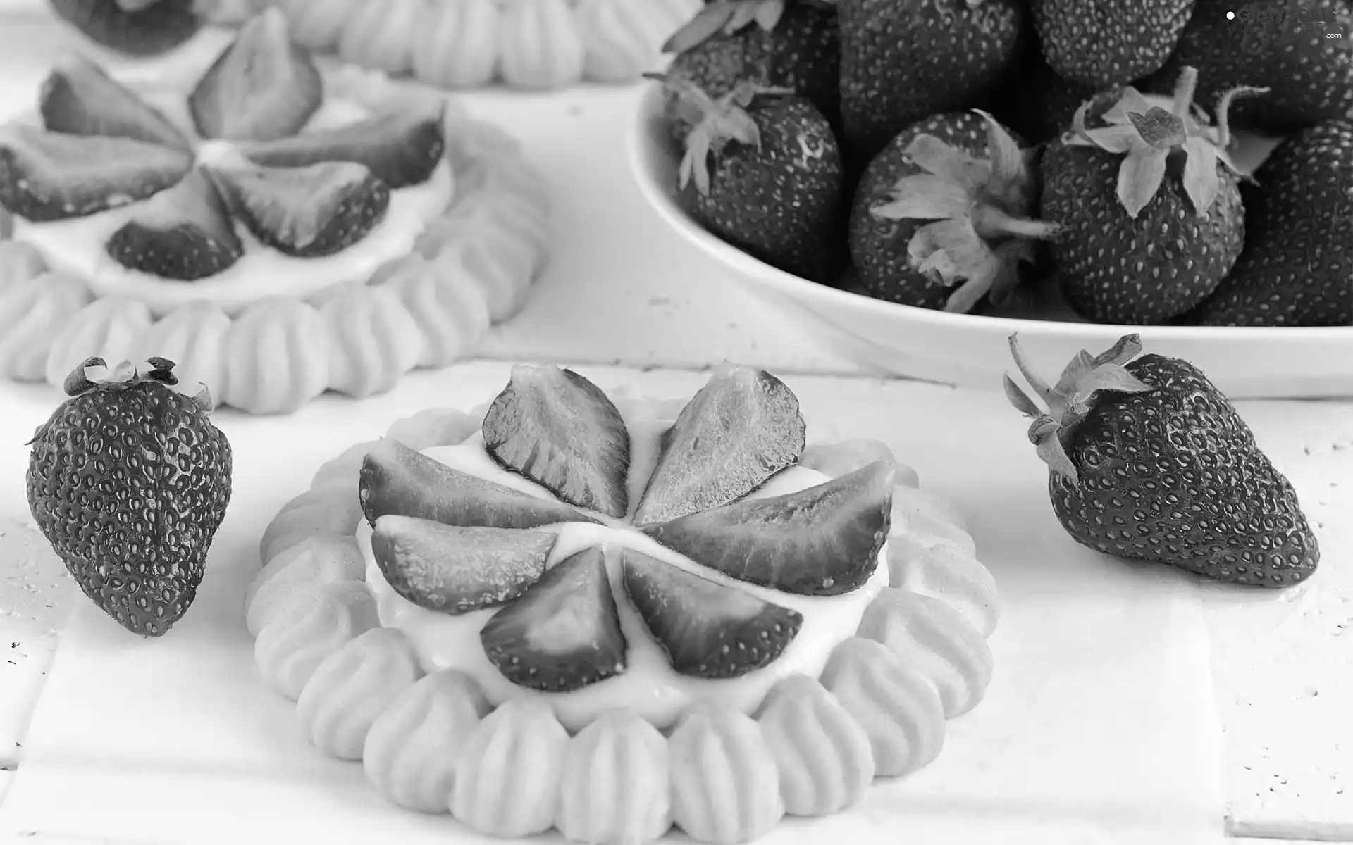 tartlets, Strawberry