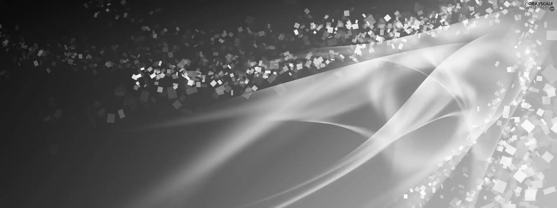streak, 3D, Rectangles