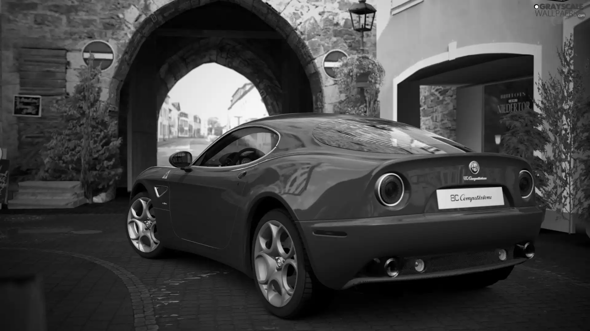 Ahrweiler, Alfa Romeo 8C Kompetizione, Street