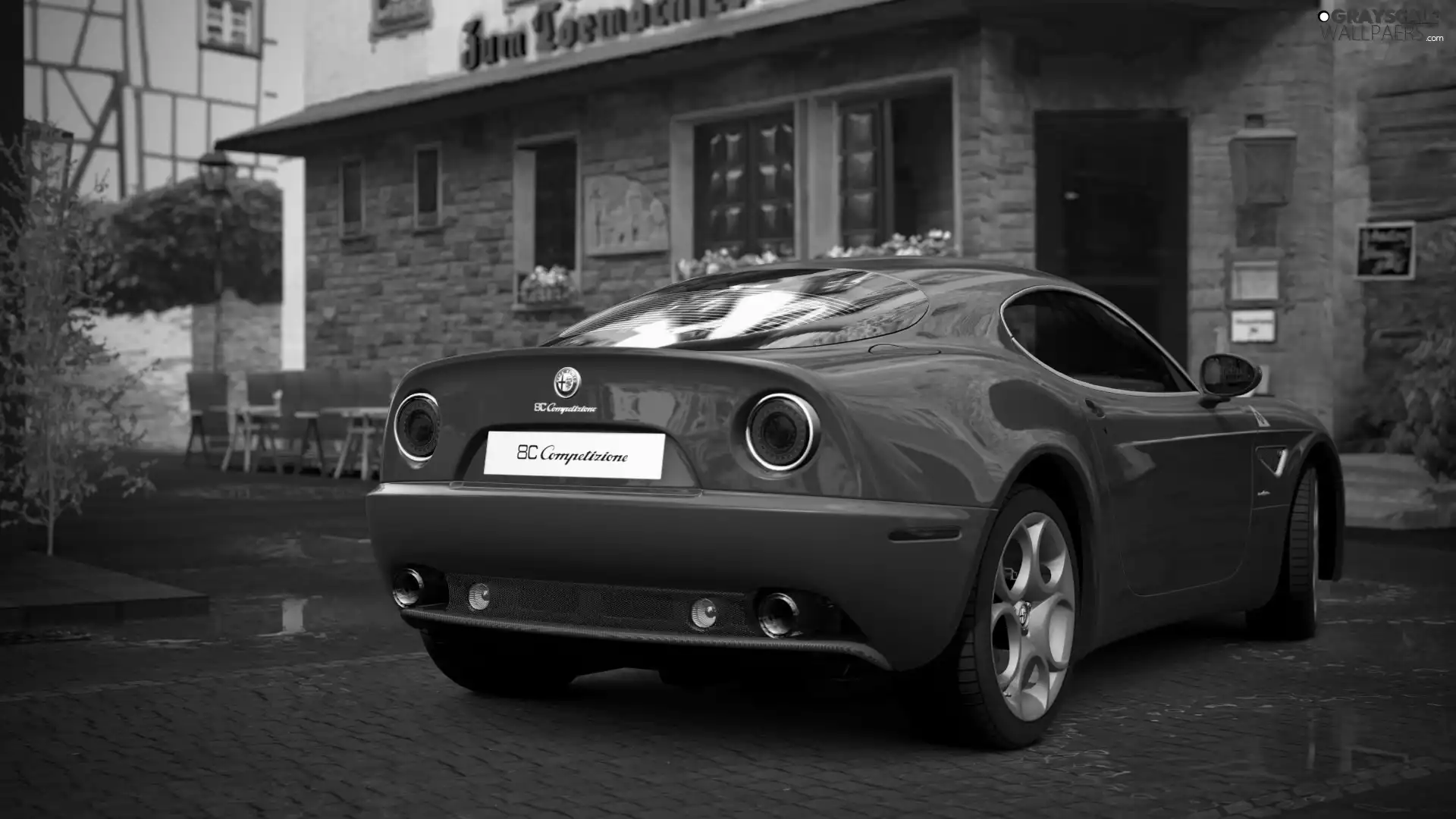 Alfa Romeo 8C Kompetizione, Street