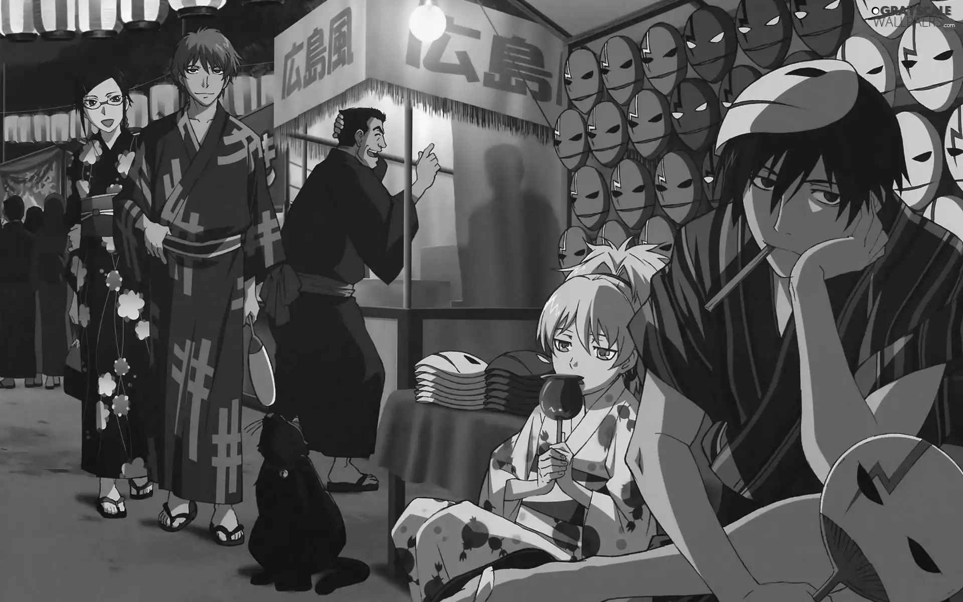 girl, Darker Than Black, Street