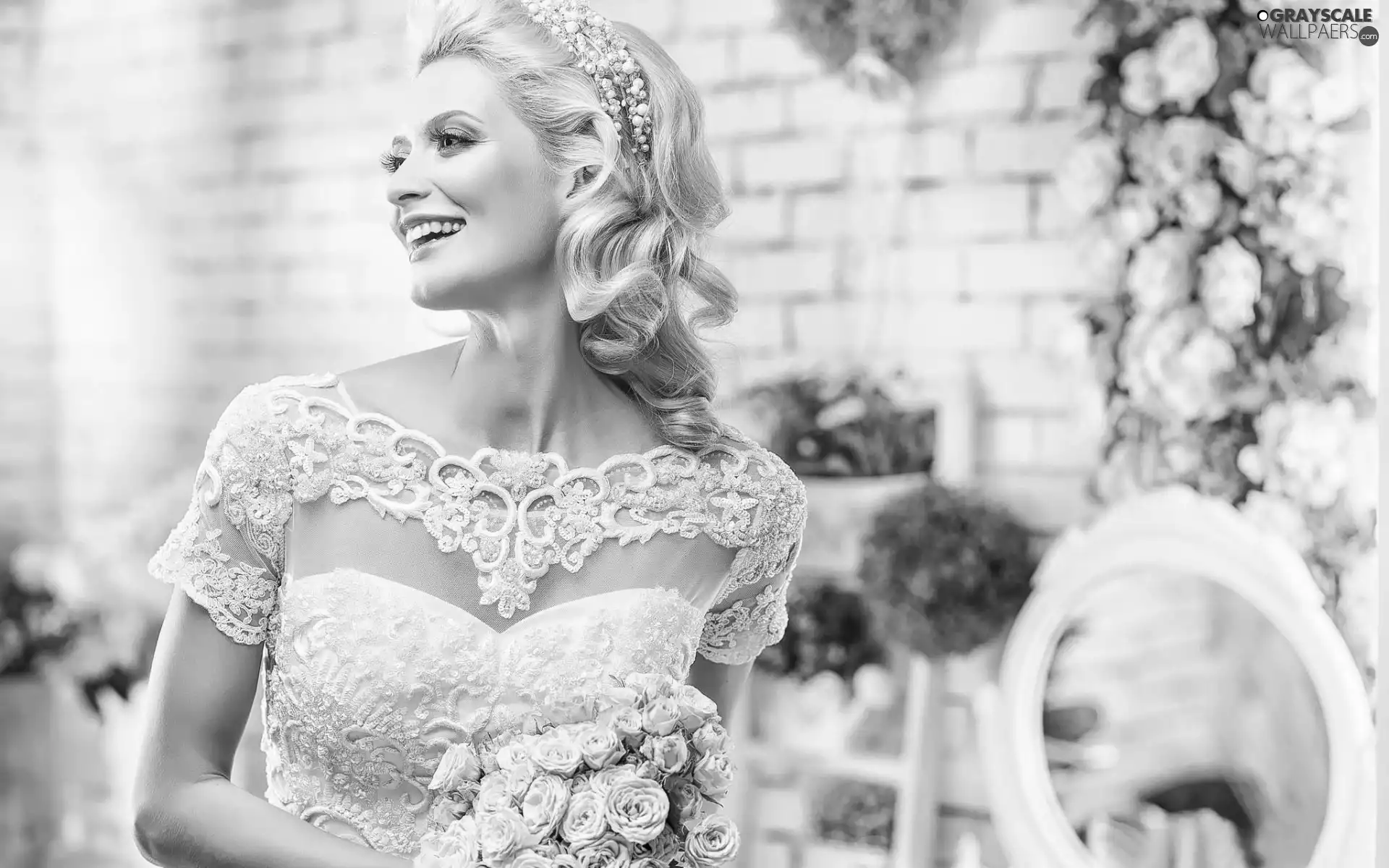 young lady, mode, style, marriage