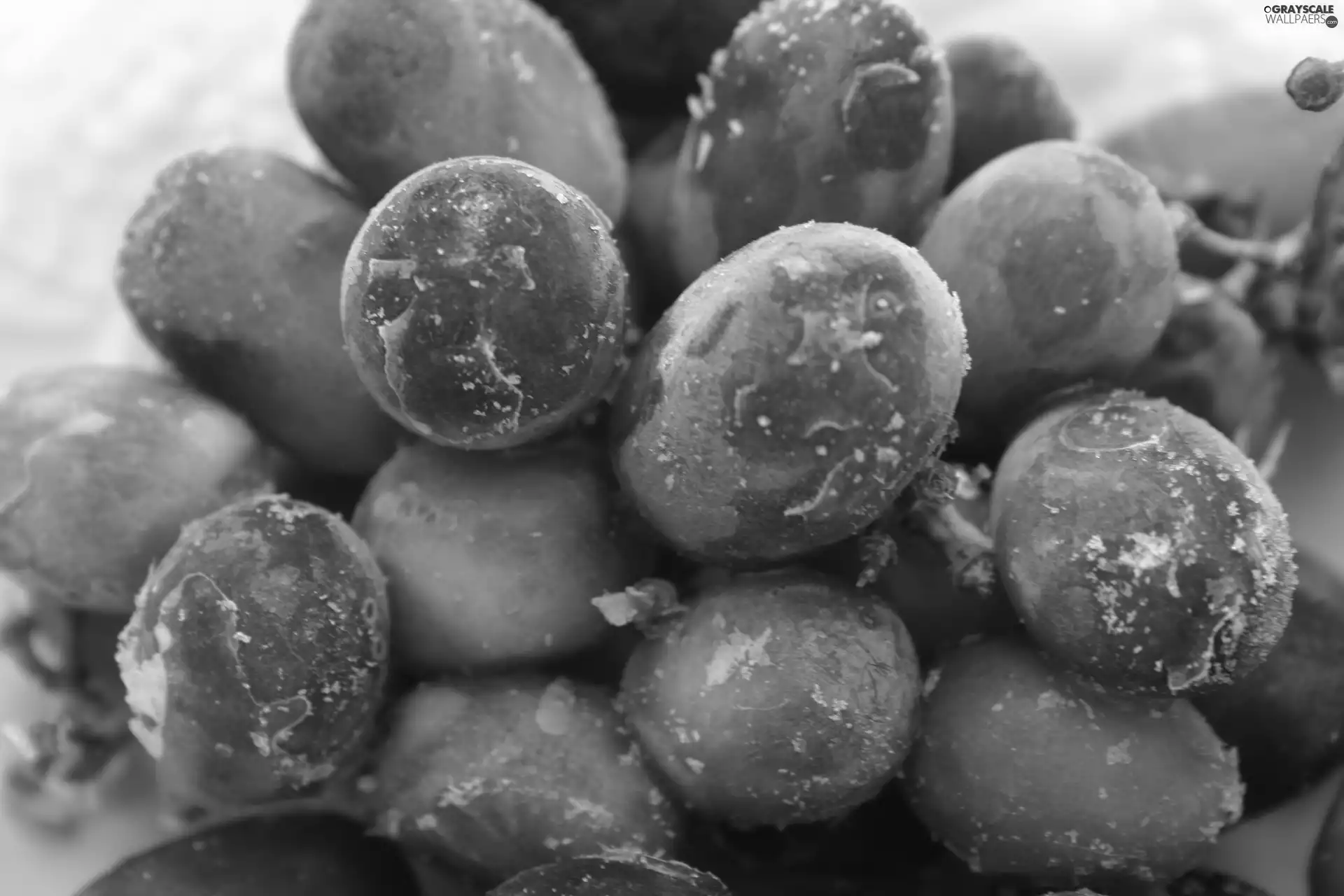 Grapes, sugar