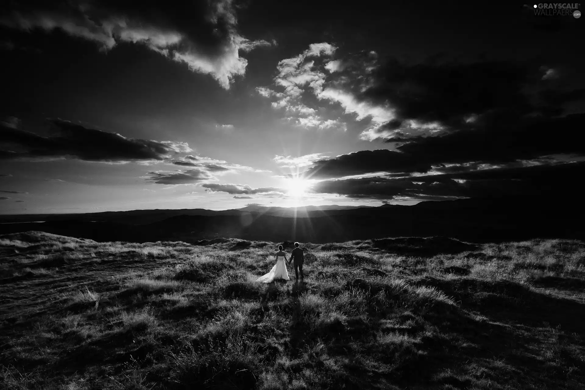 sun, clouds, young, rays, Steam