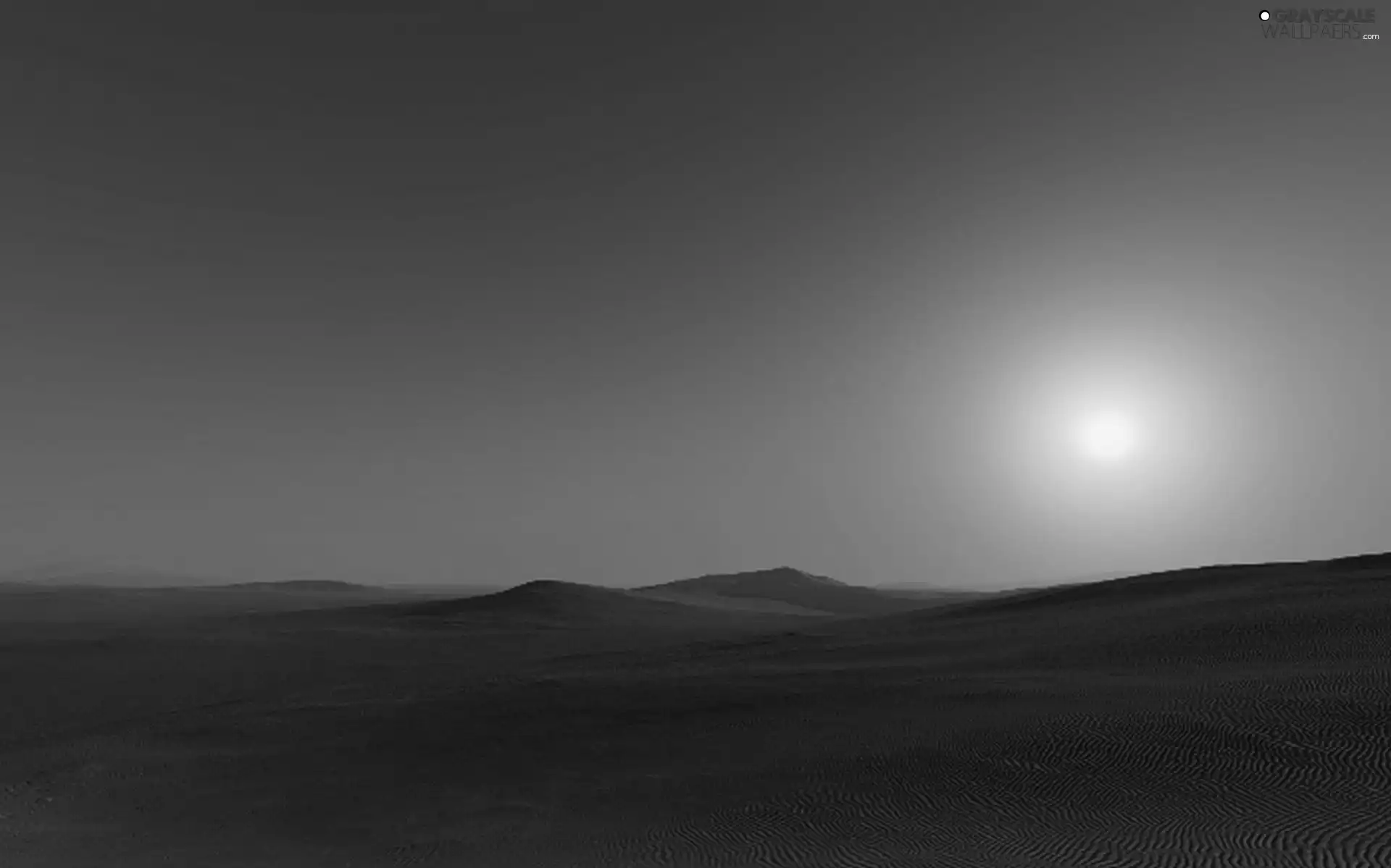 Desert, Sand, sun, Sky