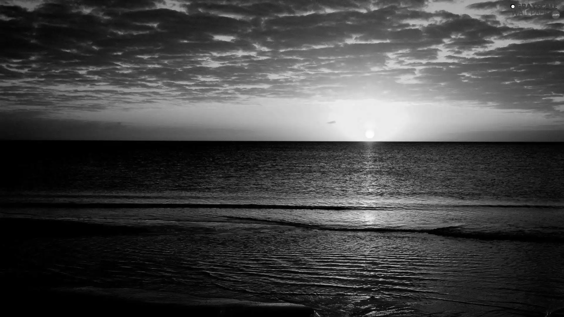 sun, sea, west