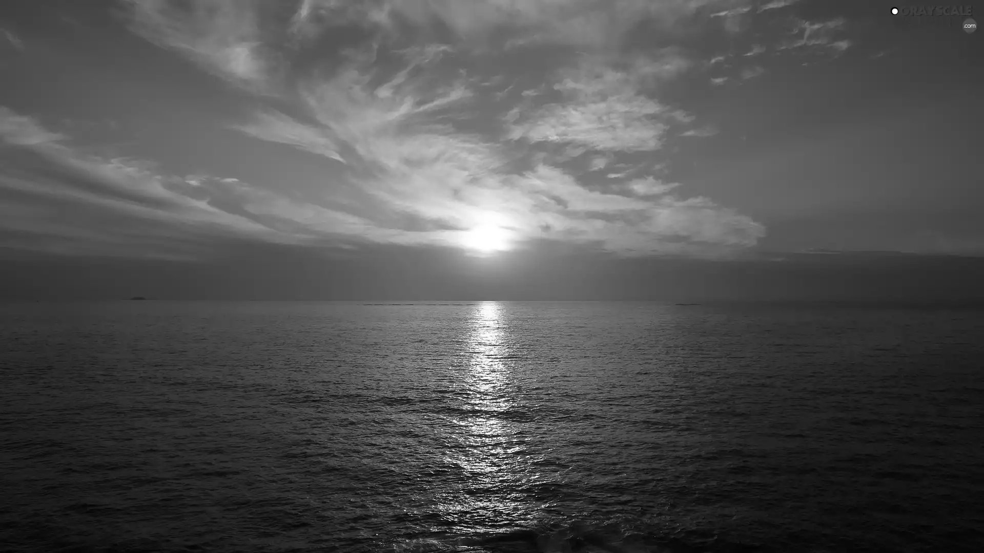 Great Sunsets, Sky, sea, clouds