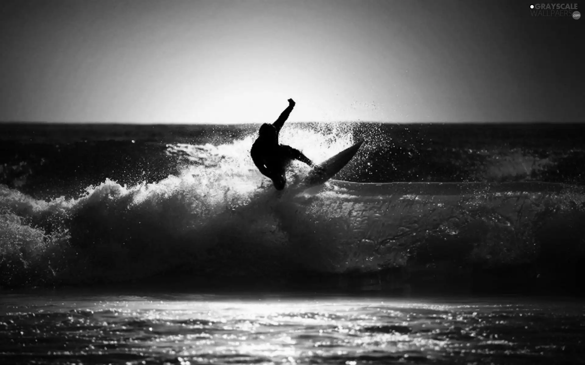 Surfing, sea, Tides