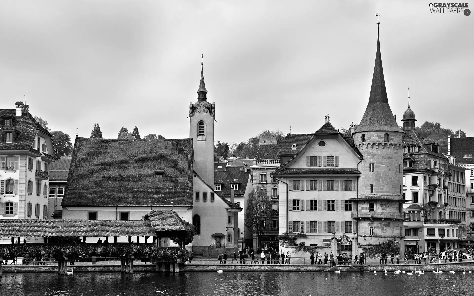 Switzerland, Town, Lucerne