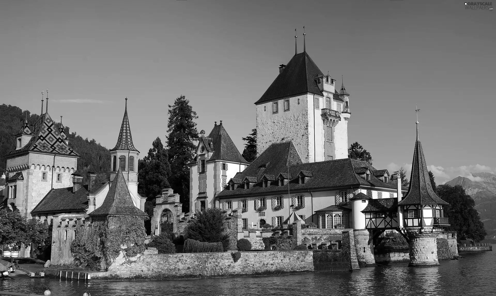 Switzerland, Castle, Oberhofen