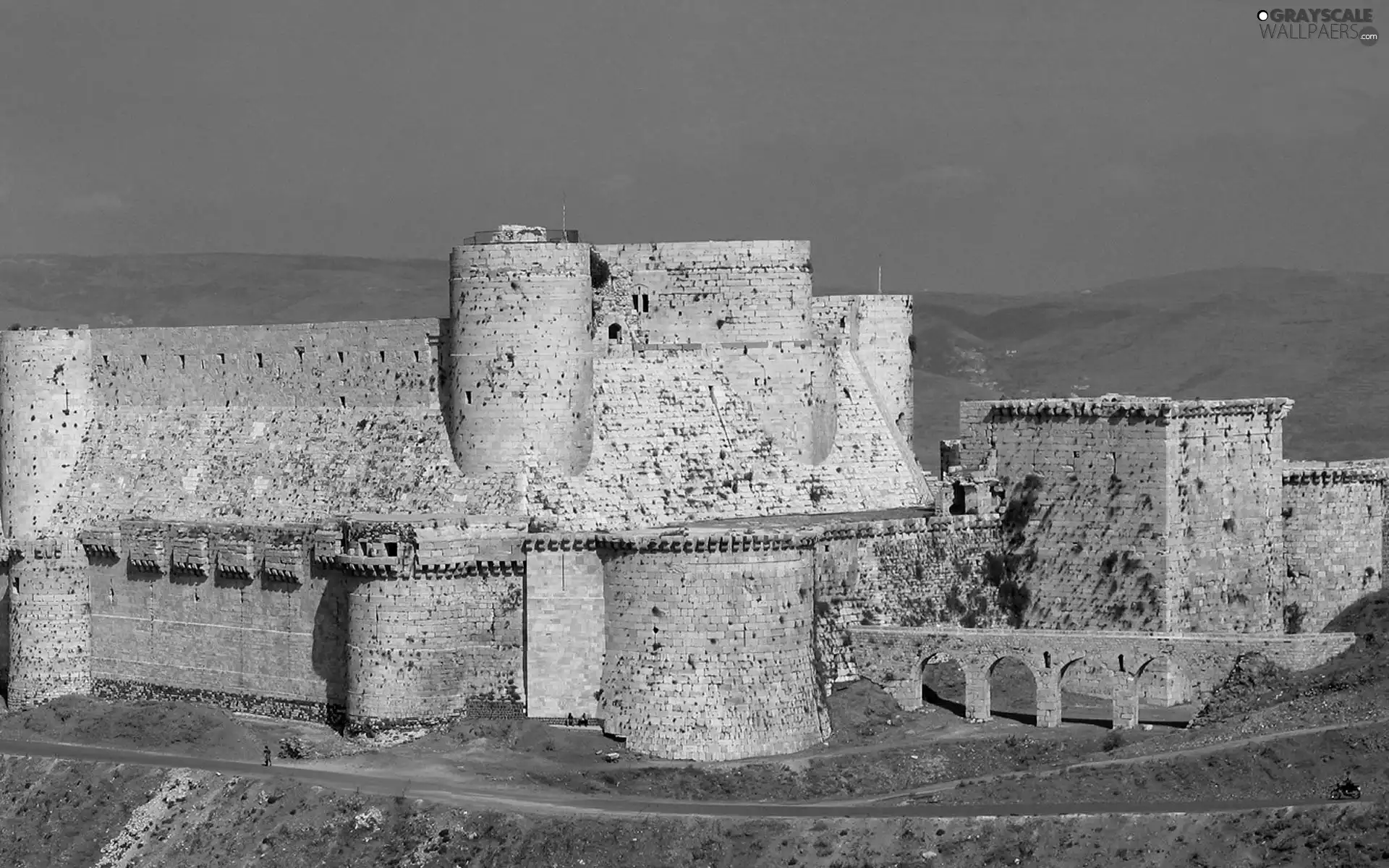 Syria, Castle, De, Chevaliers, Krak