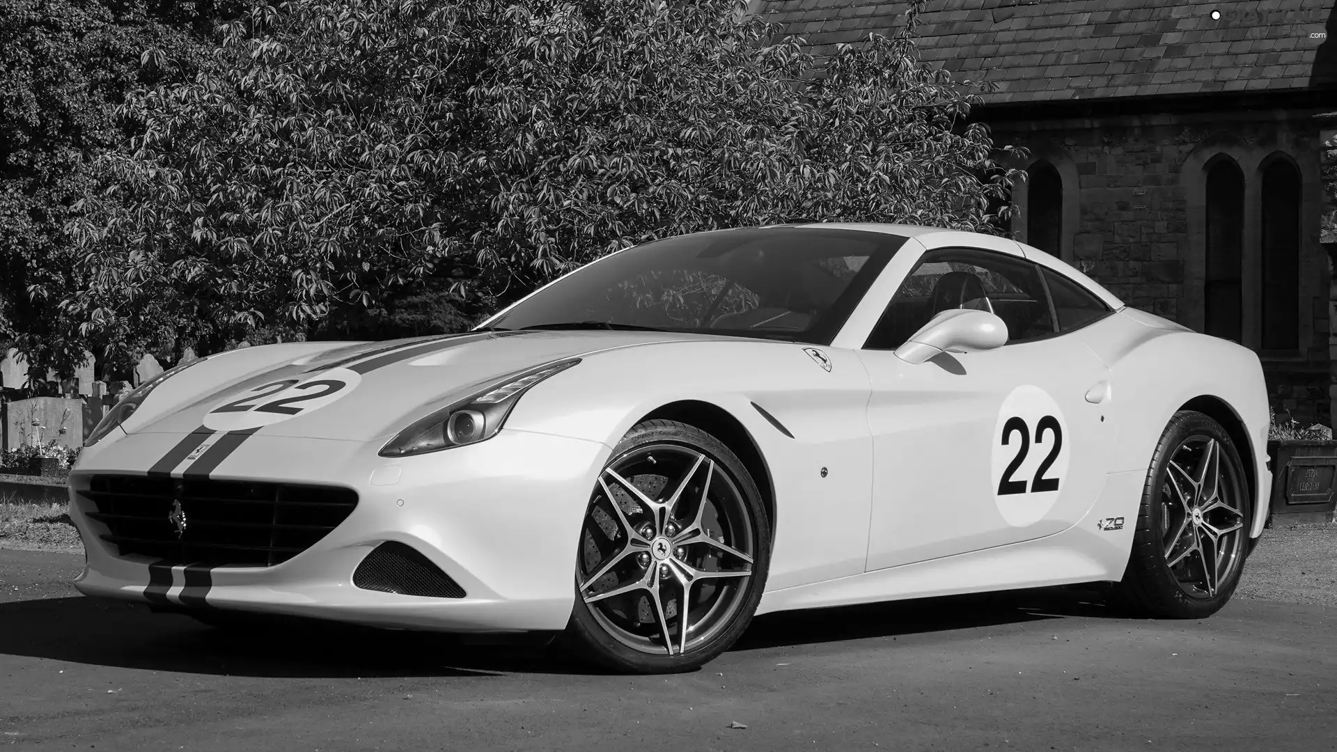 White, Ferrari California T