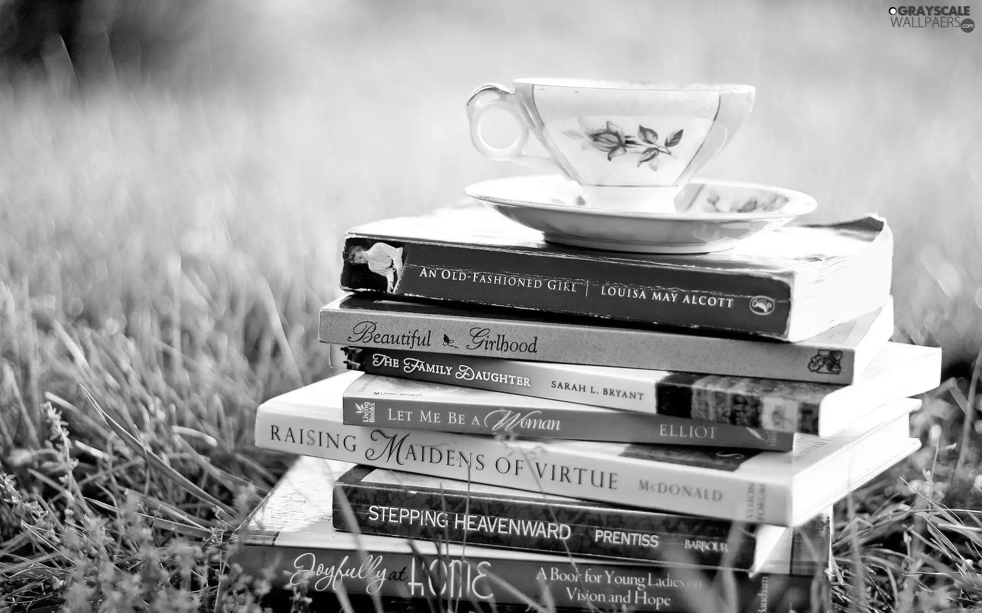 tea, Books, cup