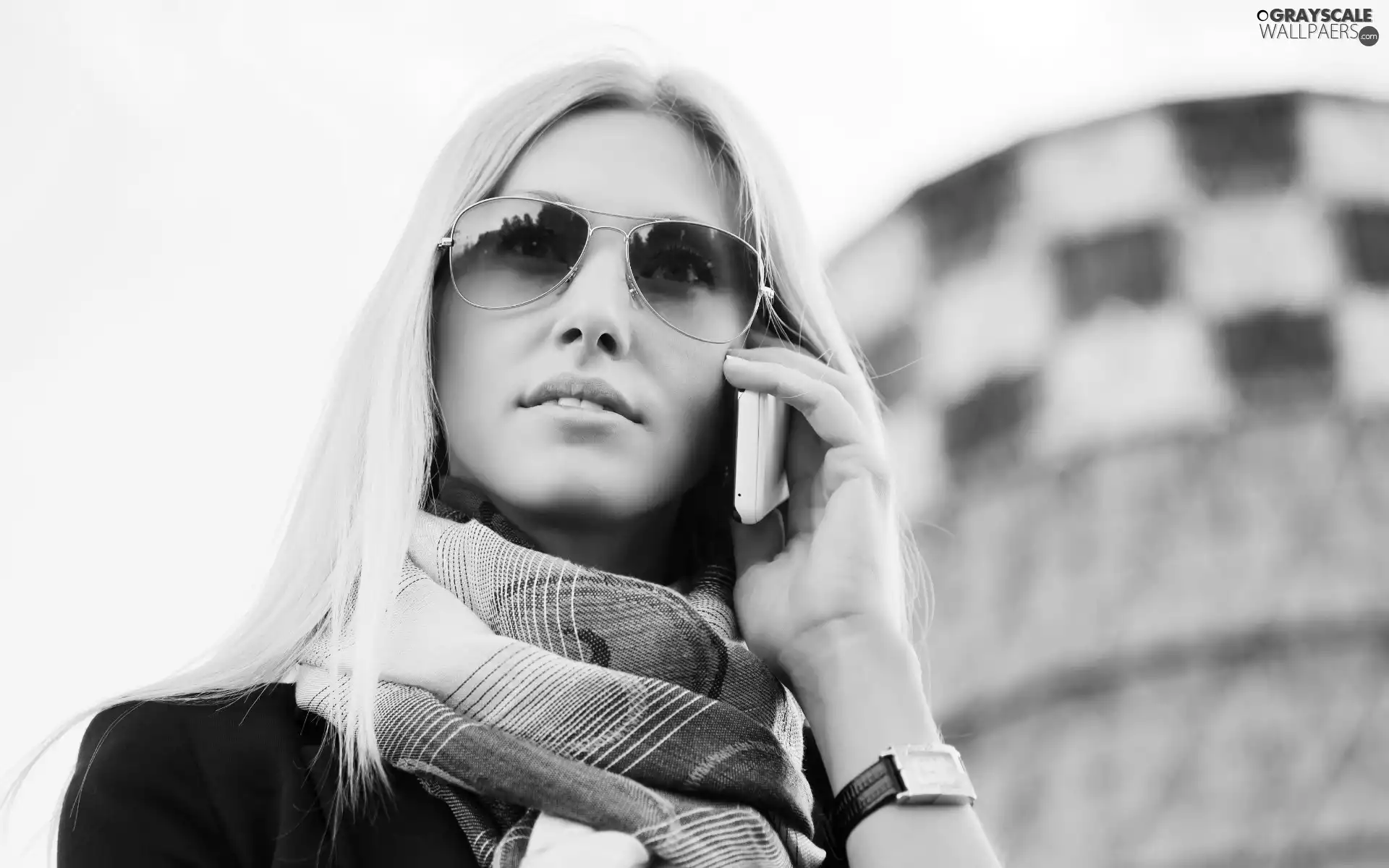 Telephone, Women, Glasses