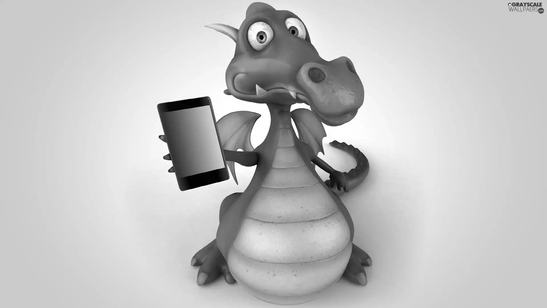 3D Graphics, creature, Telephone