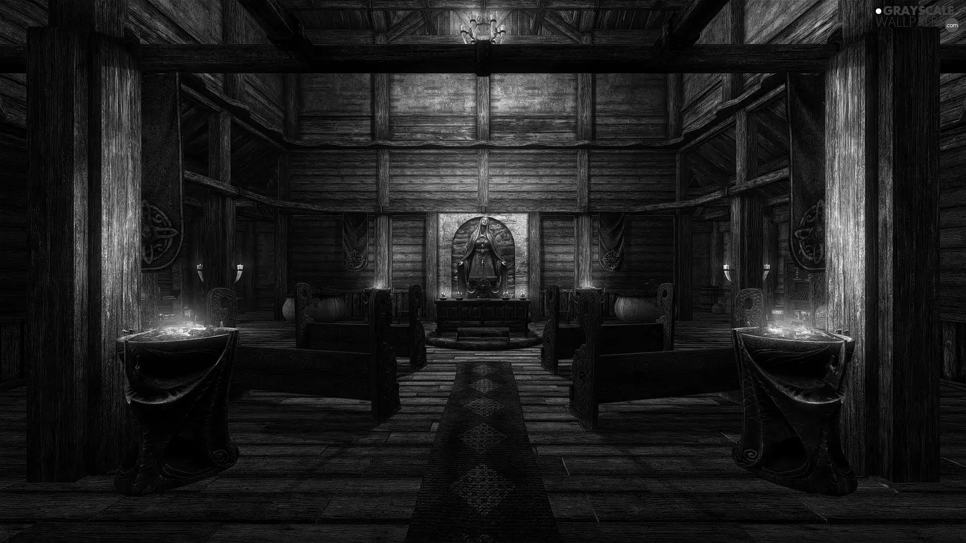interior, temple