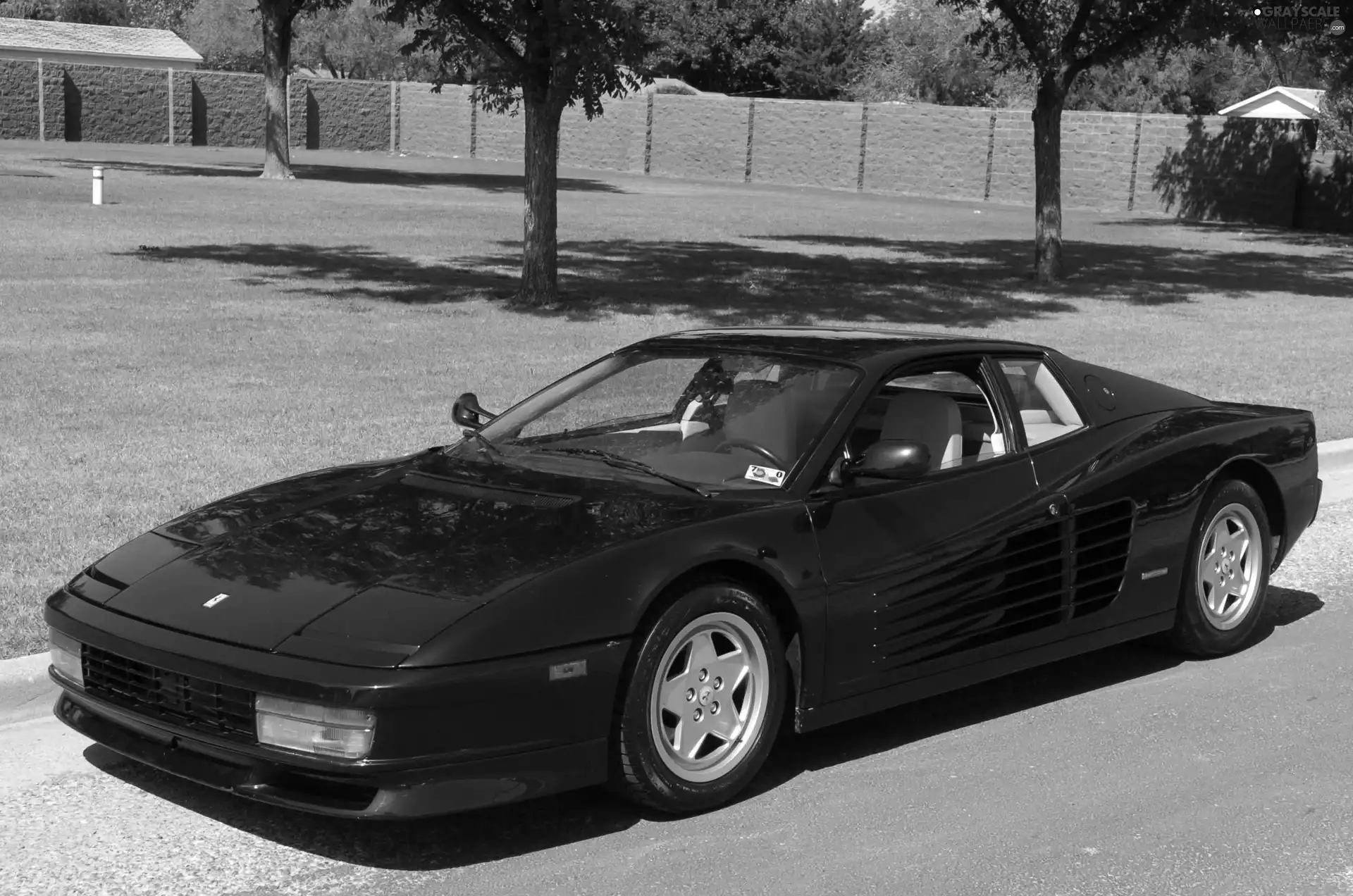 Black, Ferrari Testarossa