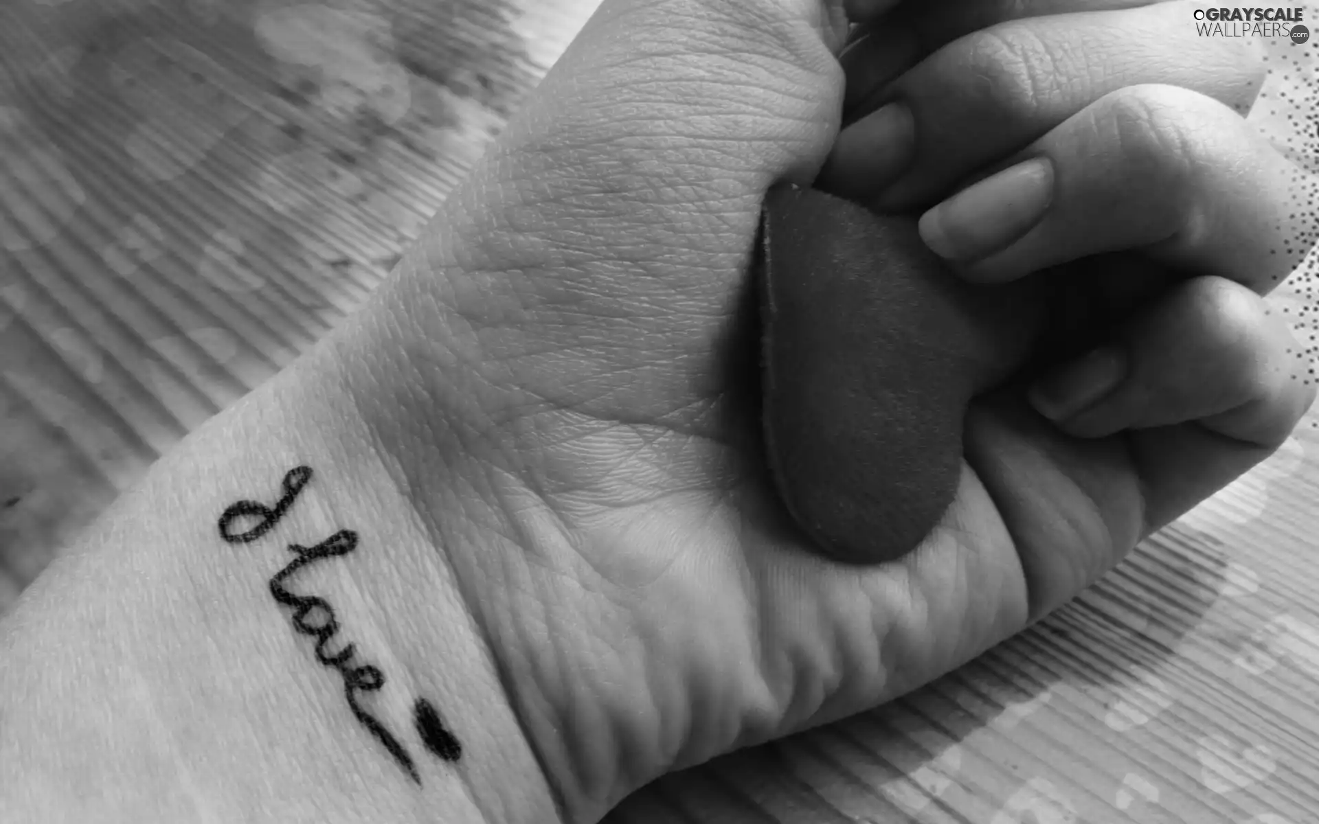text, hand, Heart