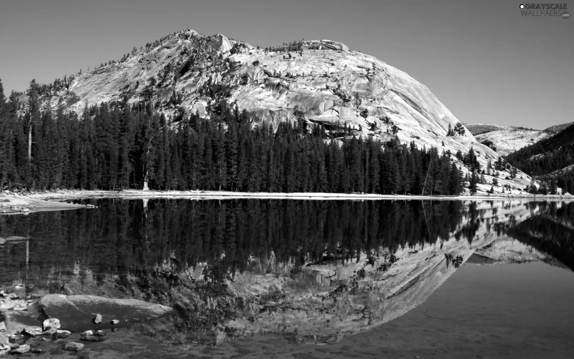 lake, viewes, The Hills, trees