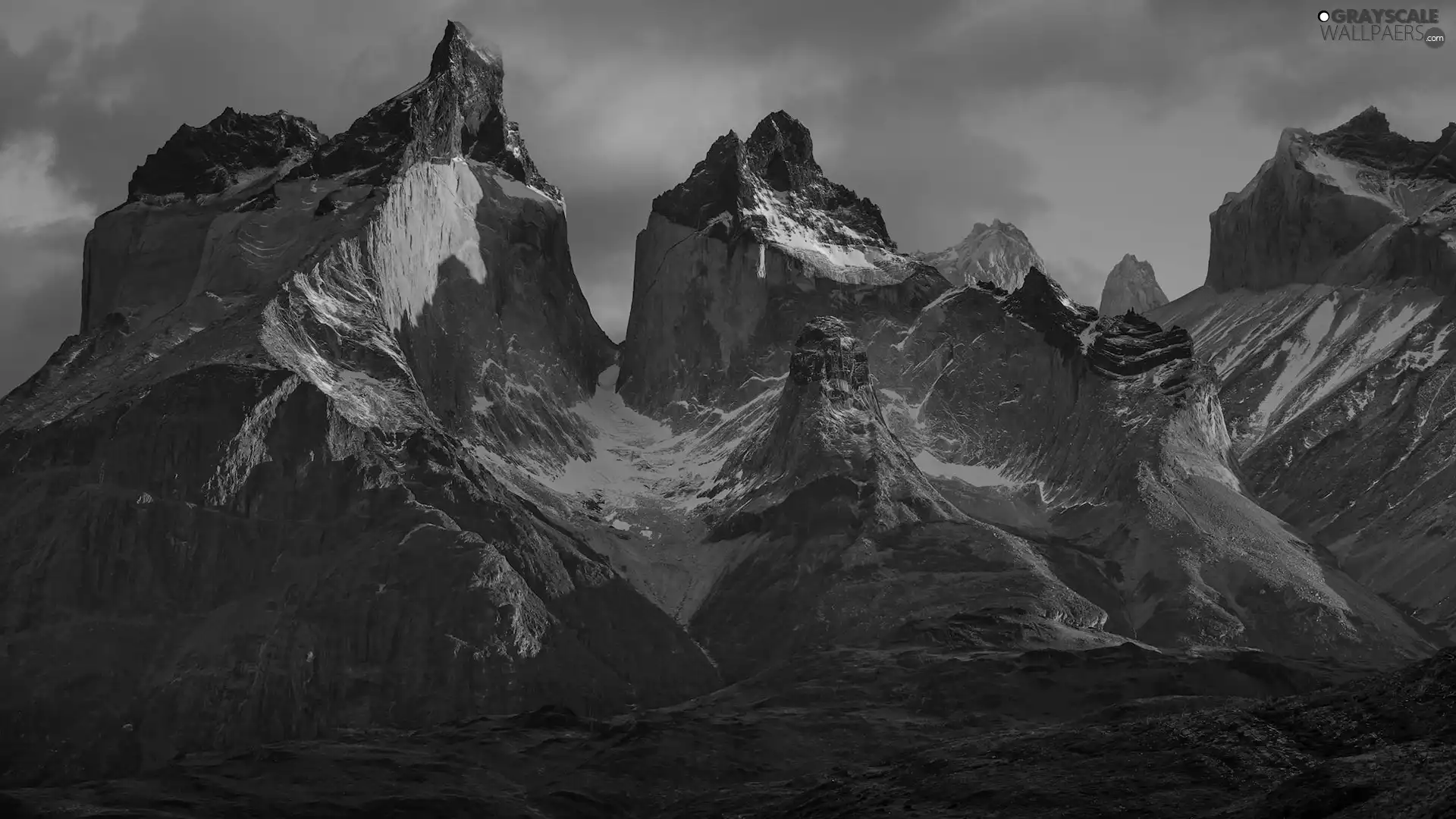 Mountains, Patagonia, edifice, Torres del Paine National Park, Chile, Cordillera, Torres del Paine
