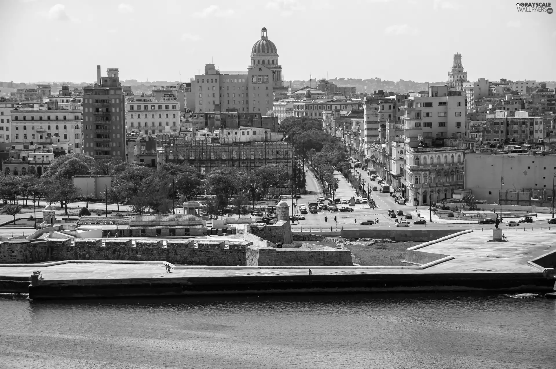 Havana, panorama, town, Cuba