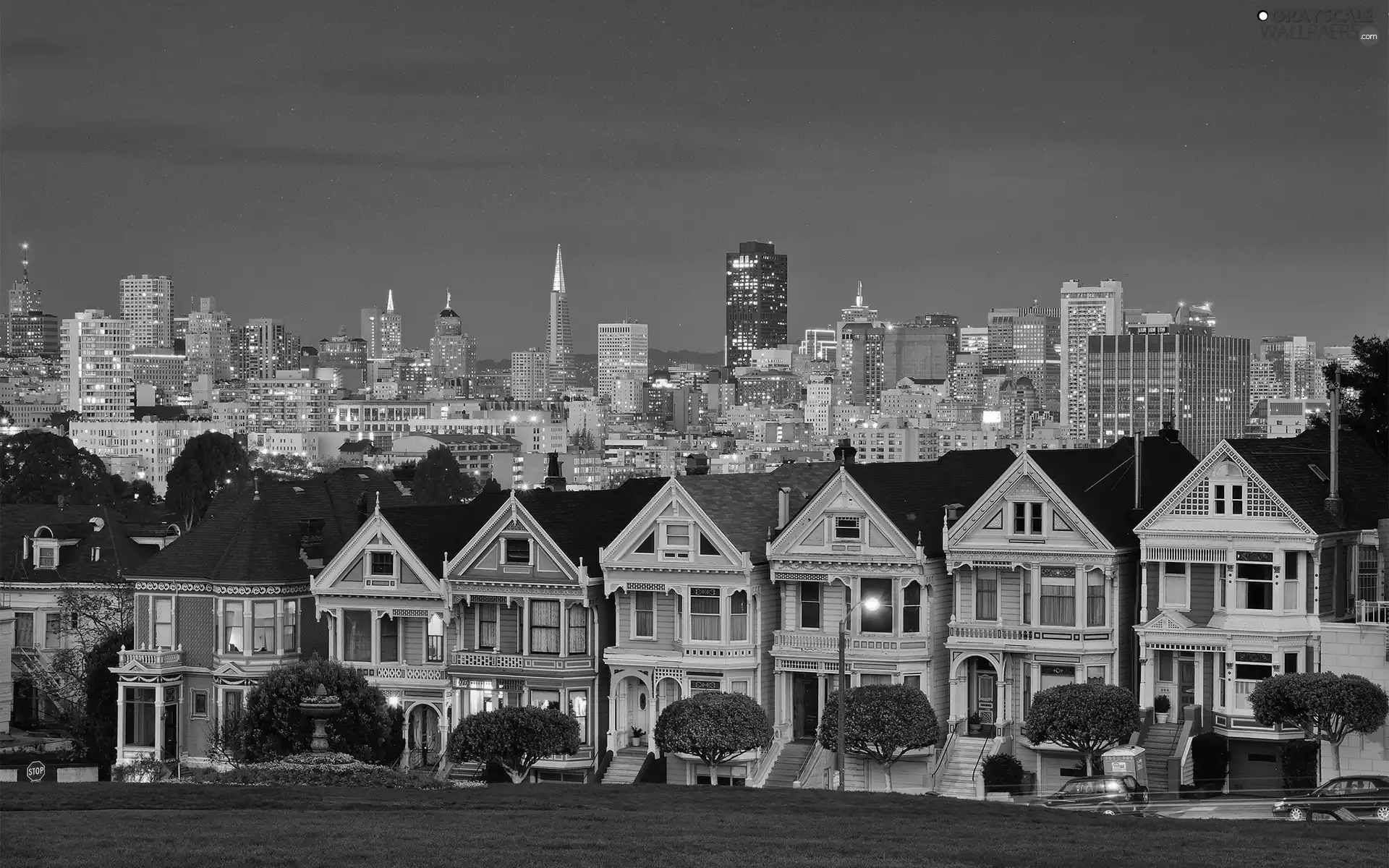 evening, San Francisco, Town