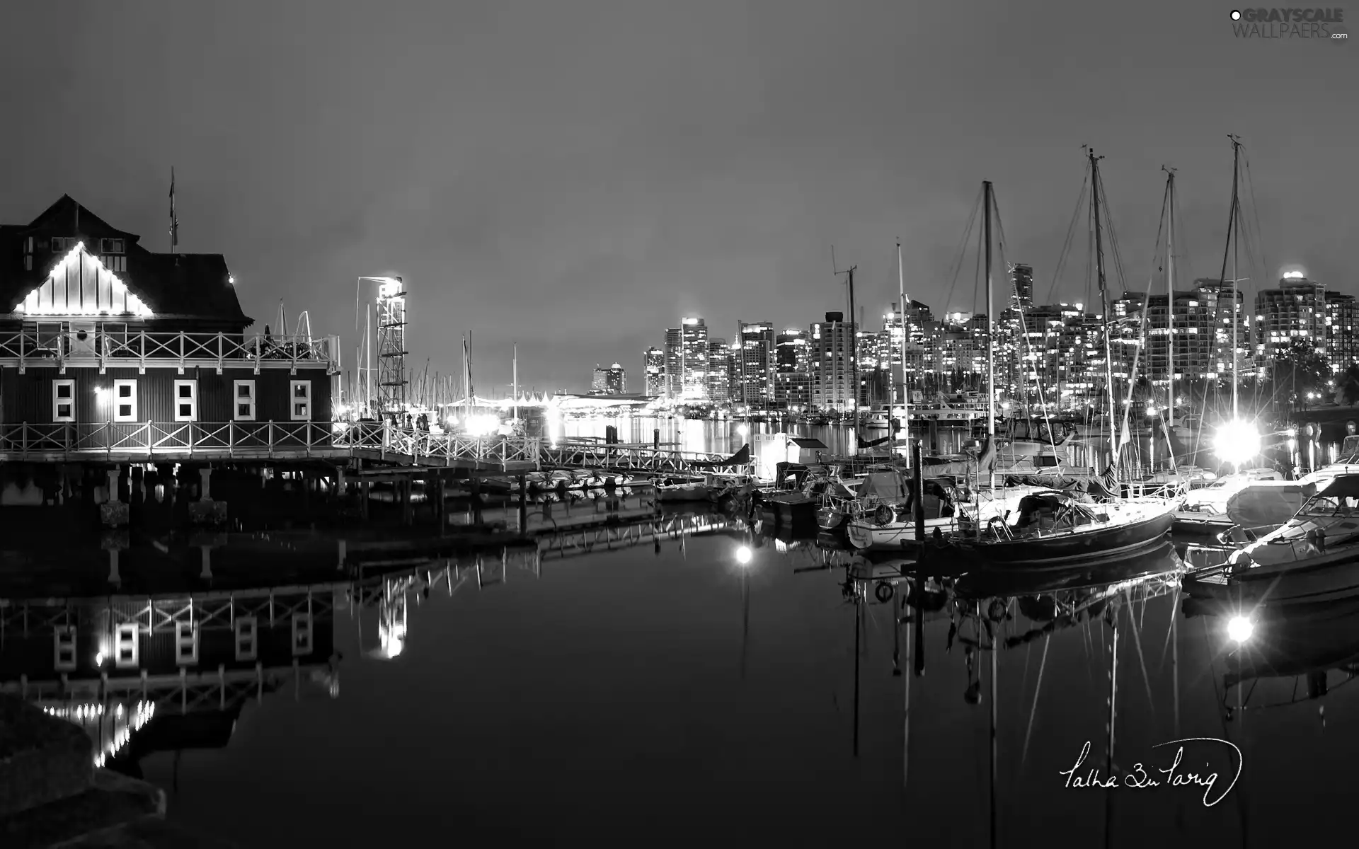 Vancouver, Yachts, Town, Harbour