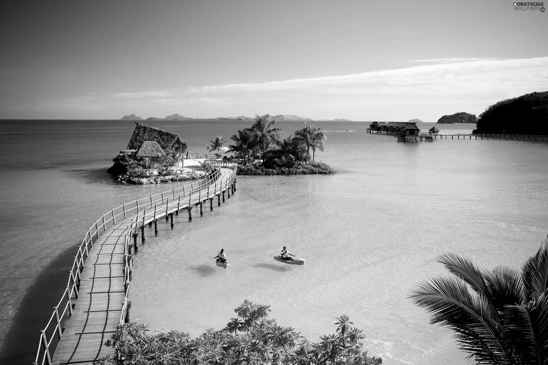 Ocean, Islands, tropic, pier