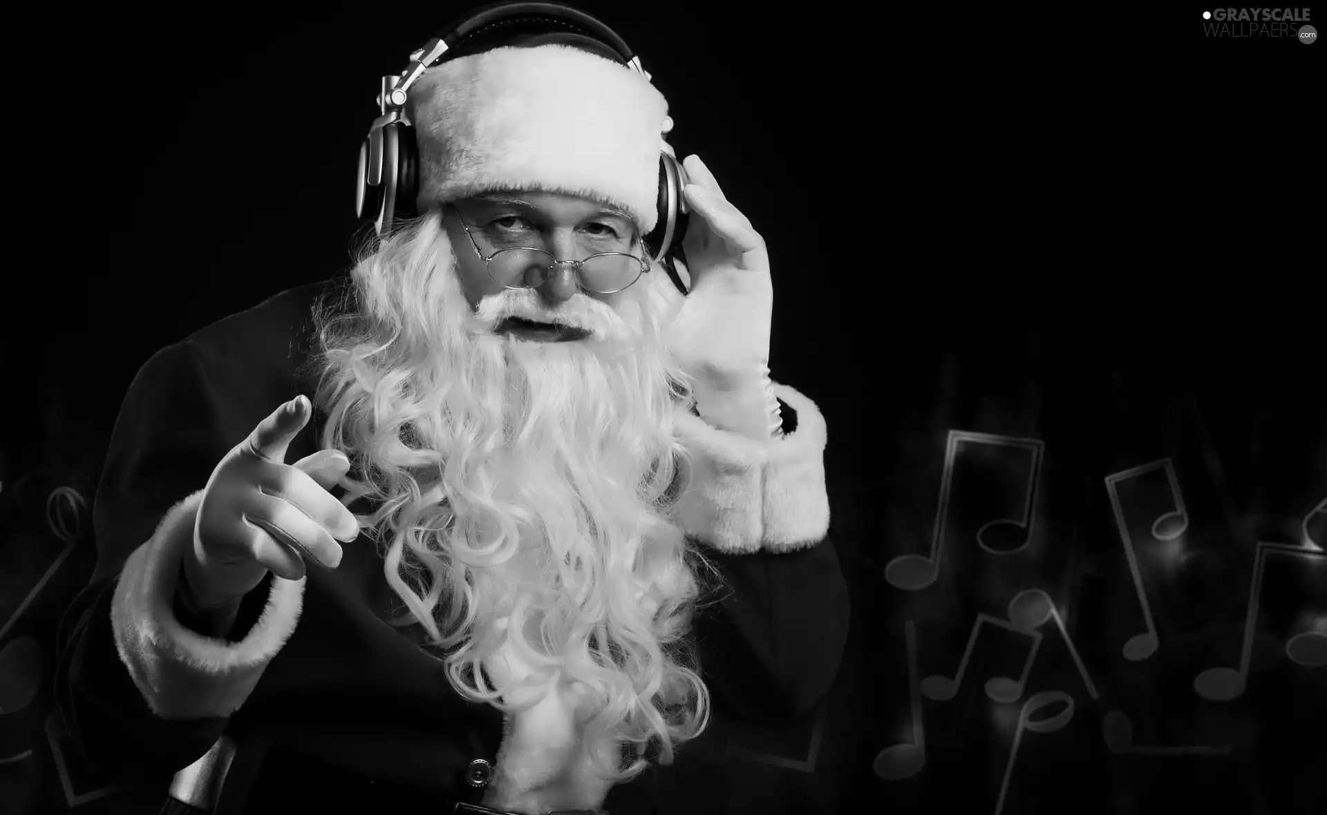 holy, HEADPHONES, Tunes, Santa