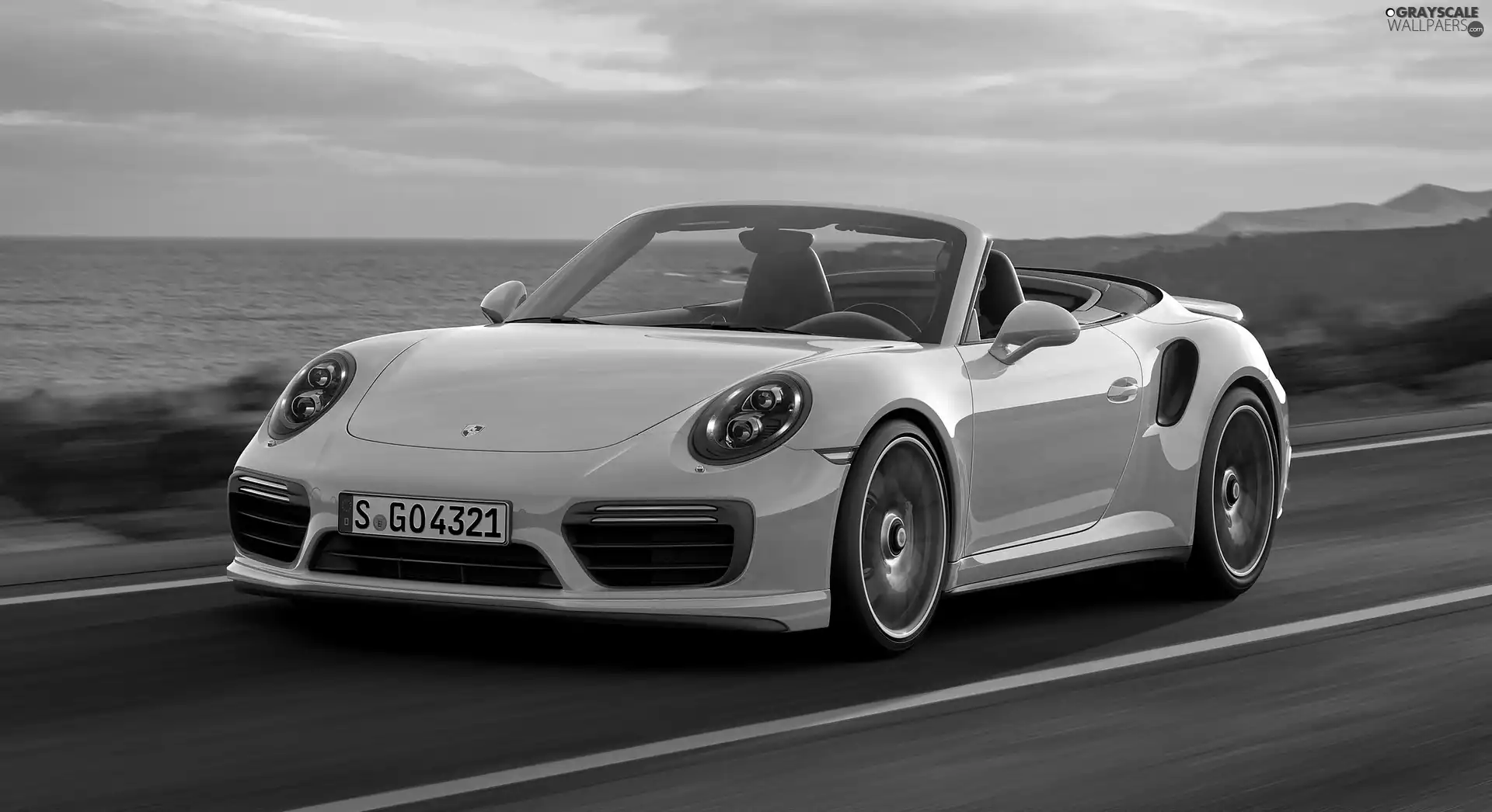 Turbo, Way, Porsche, 911, Yellow