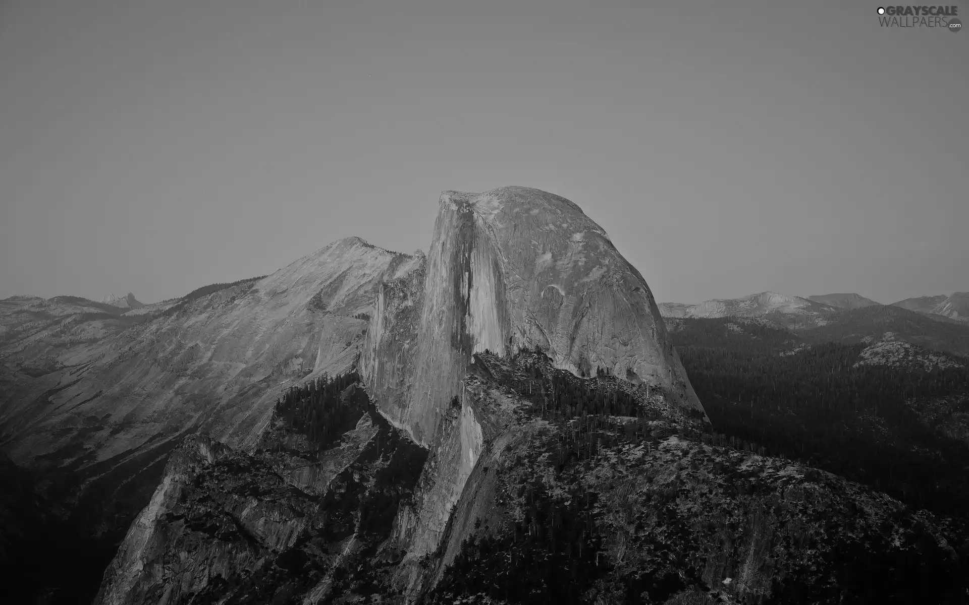 Mountains, twilight