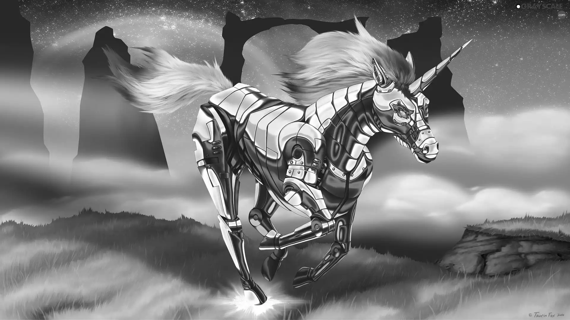 mechanical, unicorn