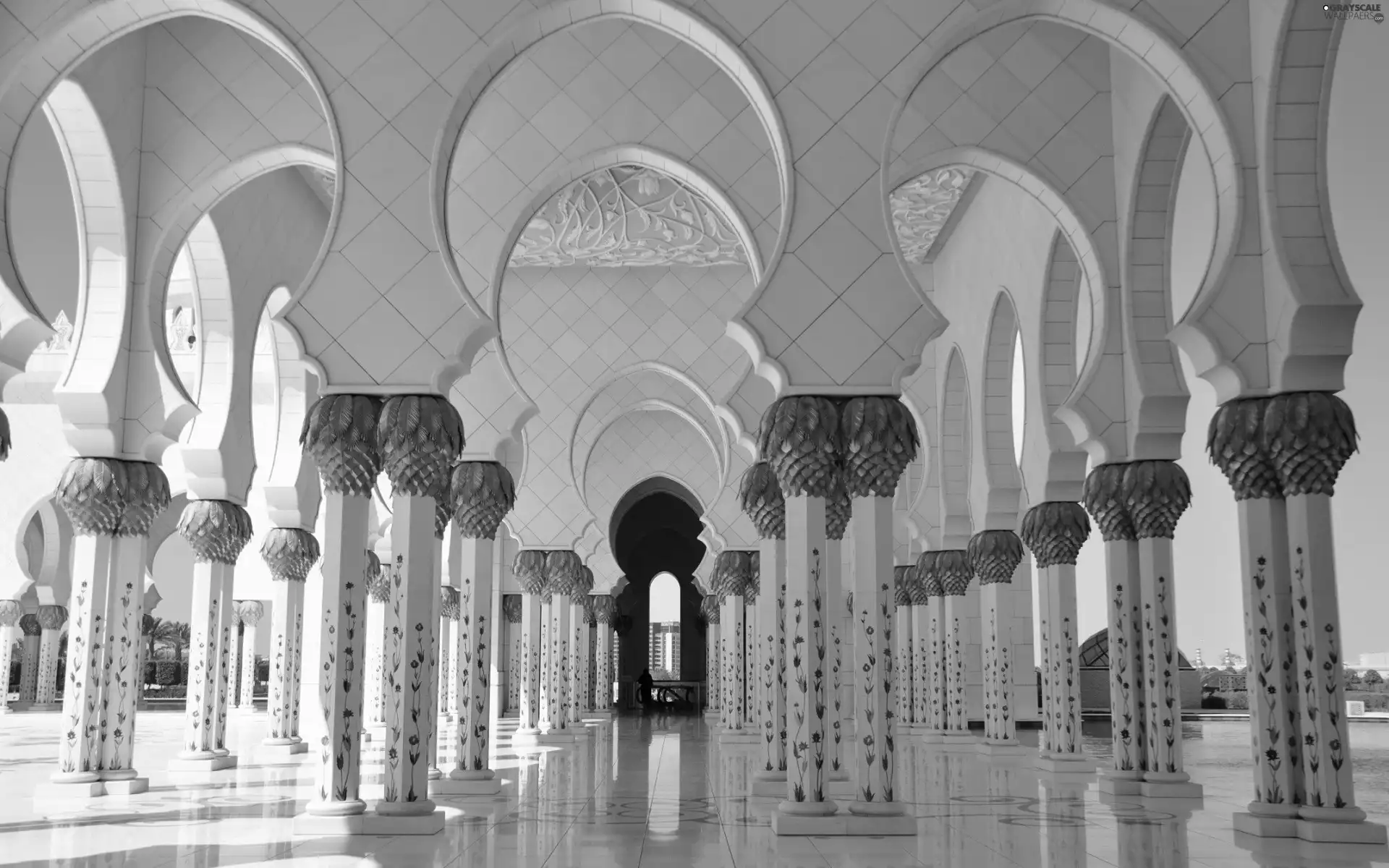 Abu Dhabi, mosque, United Arab Emirates