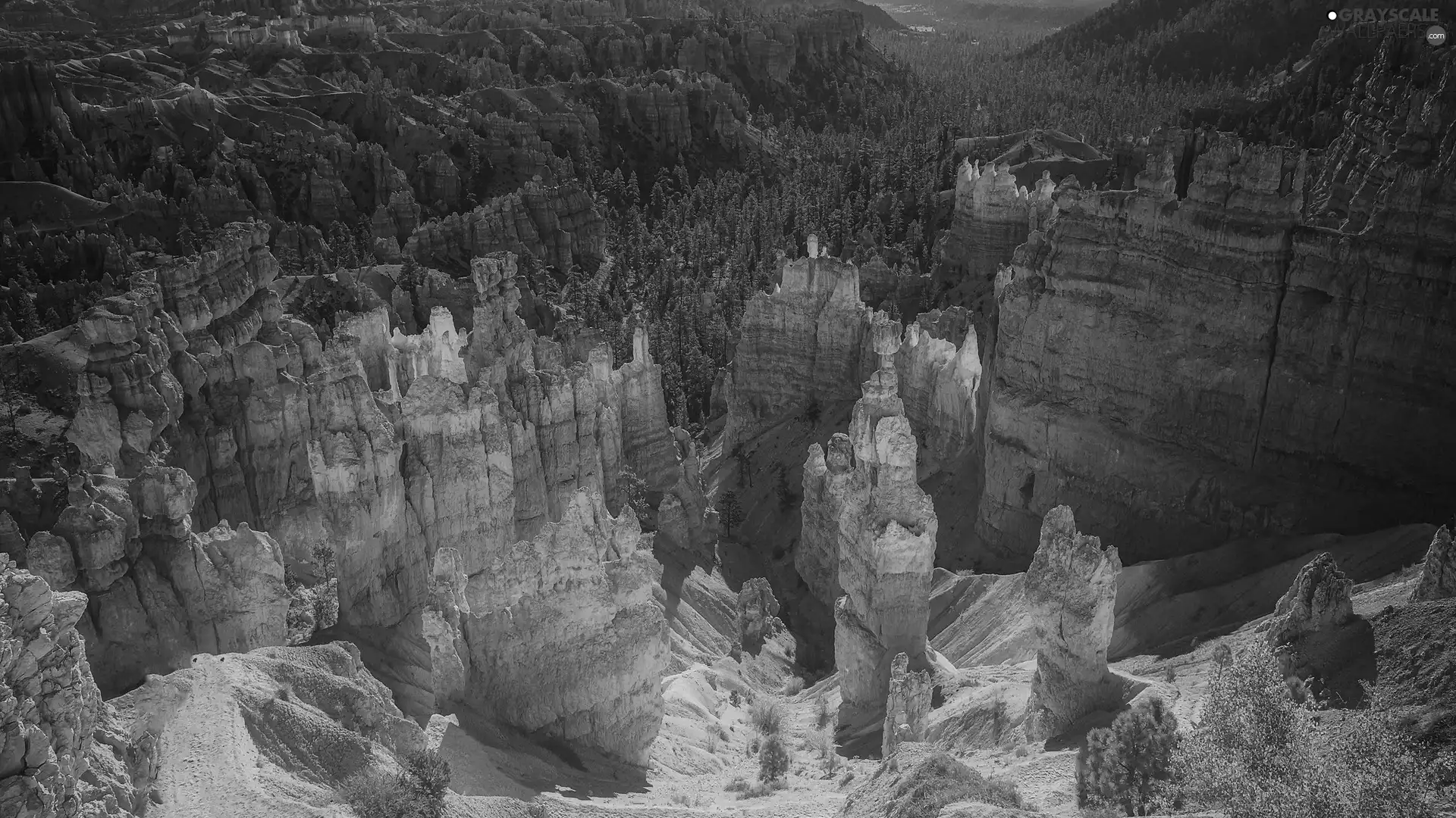 Utah, The United States, Bryce Canyon National Park, canyon, rocks